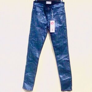 Wildfox Marianne prism holographic jeans